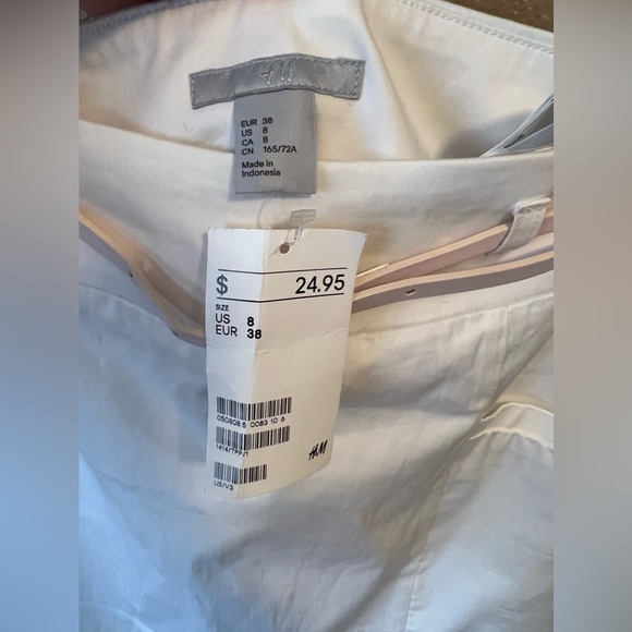 H&M white pencil skirt - Picture 4 of 4